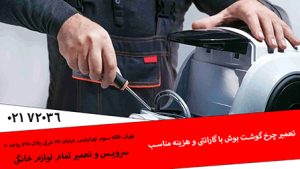 تعمیر چرخ گوشت بوش